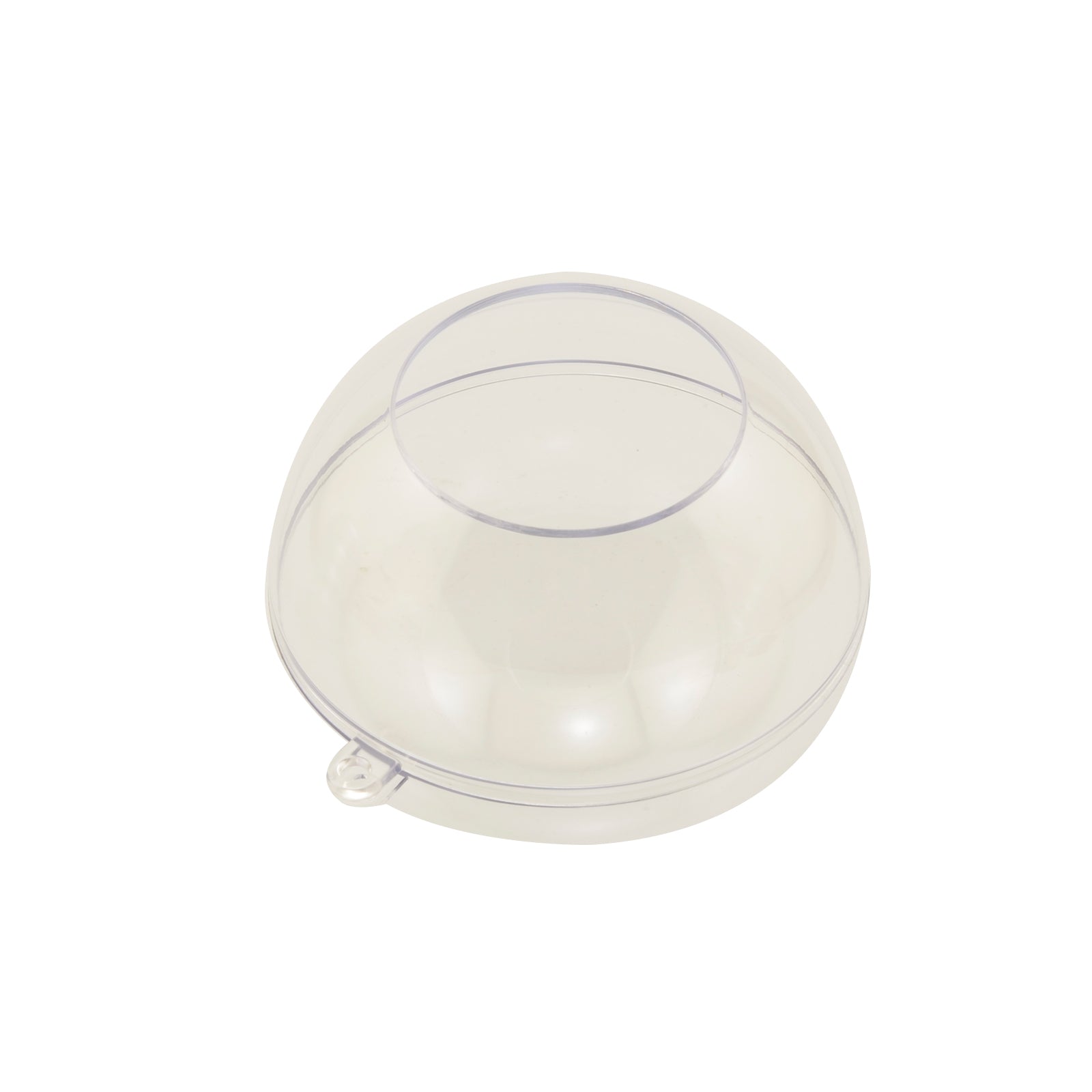 Vaessen creative • boule en plastique 2 pièces ø8cm 5pcs avec trou
