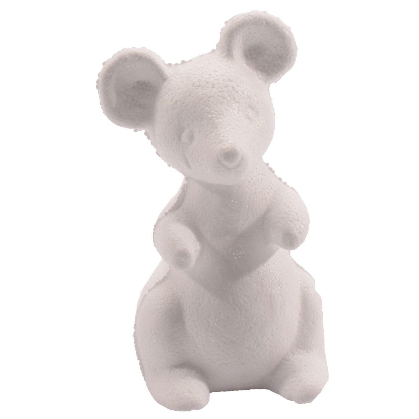 Vaessen creative • souris en polystyrène petite 13cm