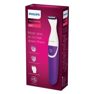 Philips BRT383 15 Bikinitrimm Violet White