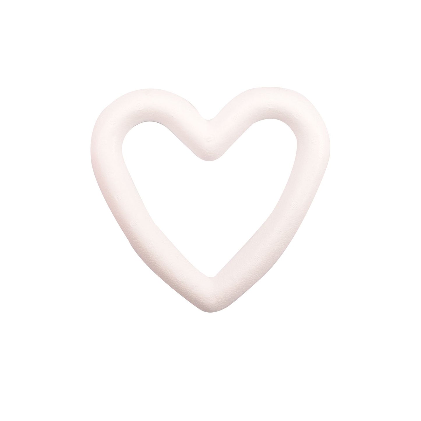 Vaessen creative • coeur en polystyrène ouvert 15cm