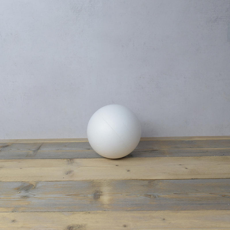 Vaessen creative • boule en polystyrène 2 pièces ø20cm