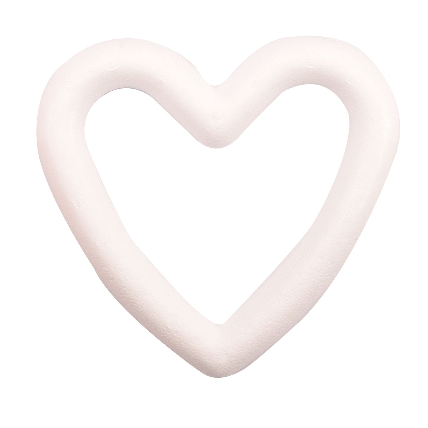 Vaessen creative • coeur en polystyrène ouvert 20cm