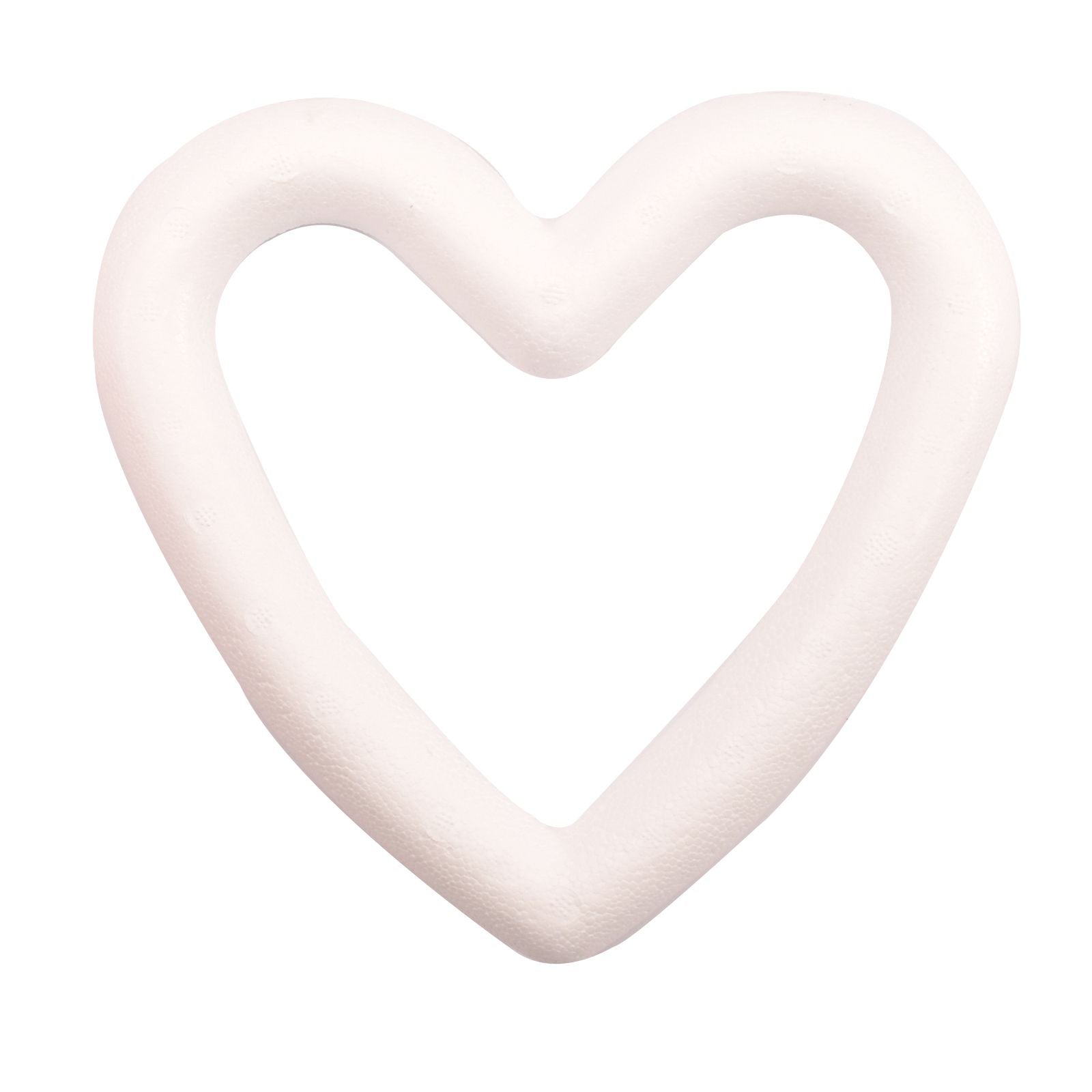 Vaessen creative • coeur en polystyrène ouvert 20cm