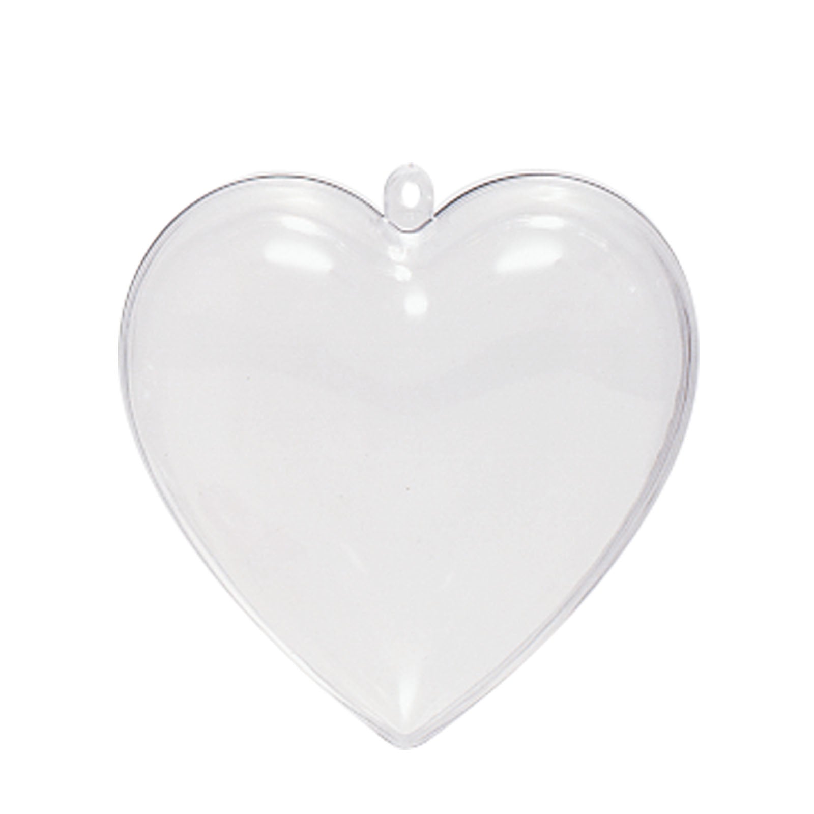 Vaessen creative • coeur en plastique 2 pièces 10cm 5pcs