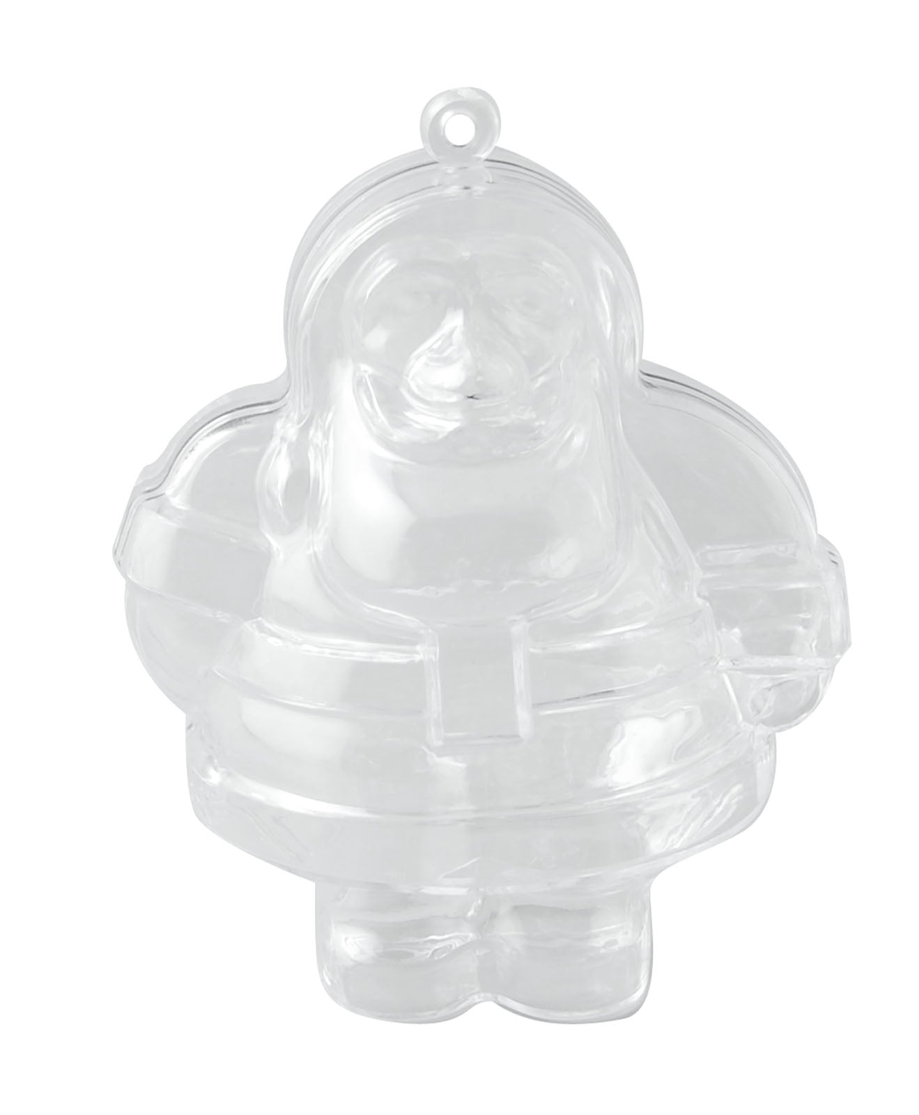 Vaessen creative • Père Noël en plastique 2 pièces 10cm