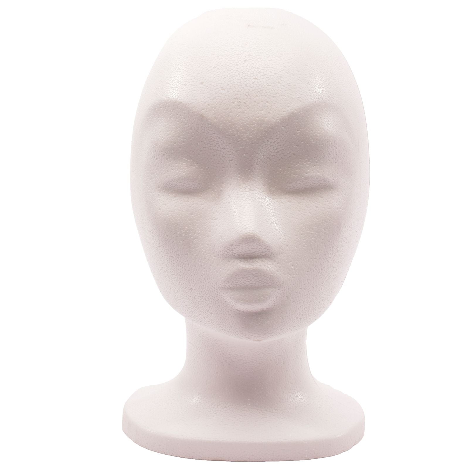 Vaessen creative • tête femme en polystyrène 28cm