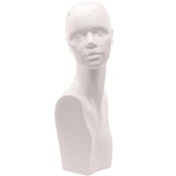 Vaessen creative • tête de femme en polystyrène avec buste 51cm