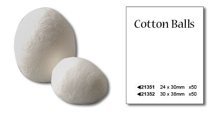 Vaessen creative • oeufs en coton 3x3,8cm 50pcs