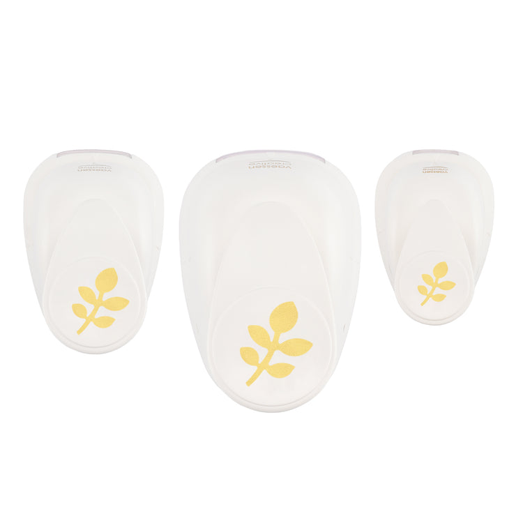 Vaessen creative • figurine perforatrice jeu de feuilles 3 pcs.