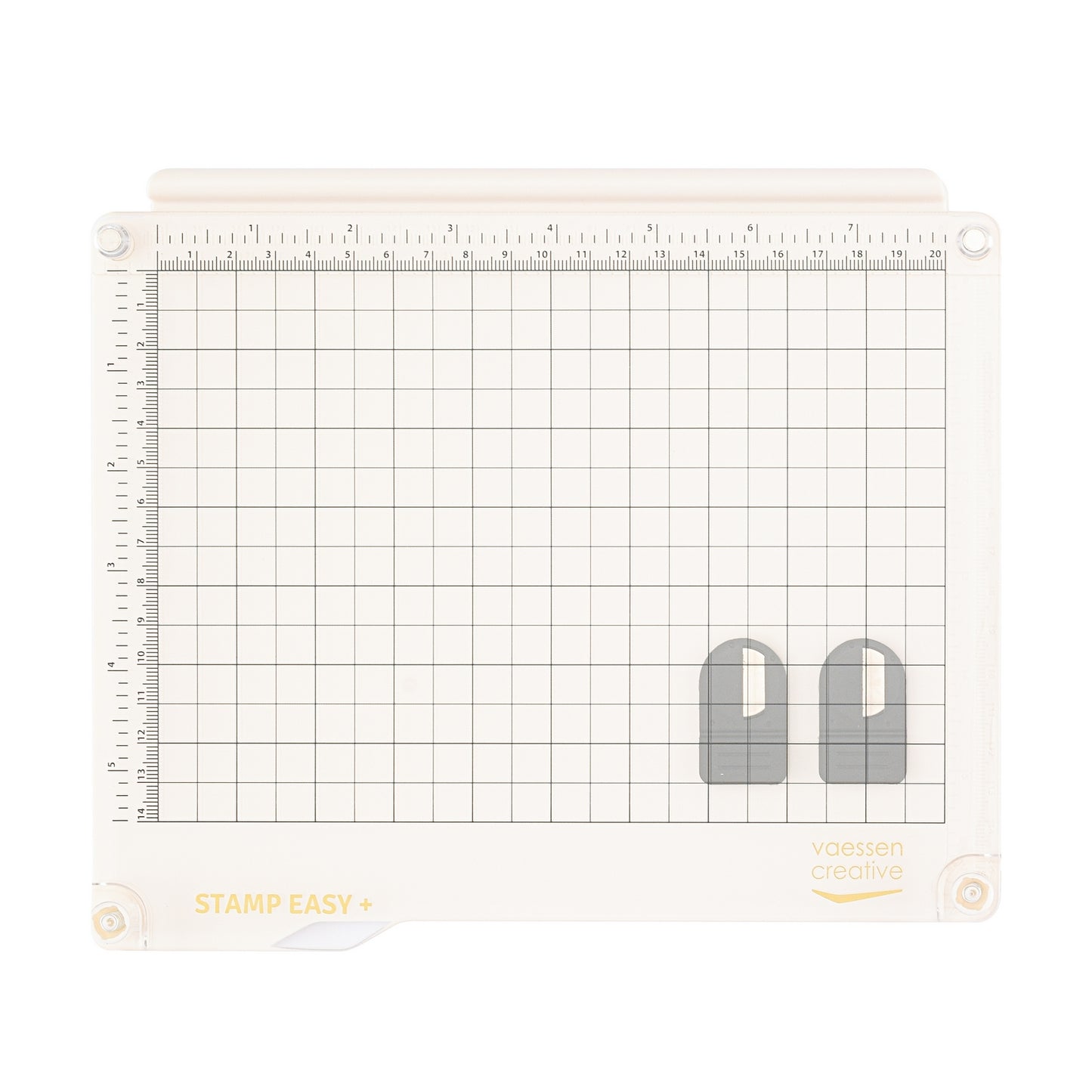 Vaessen creative • tampon easy+ aide au tamponnage