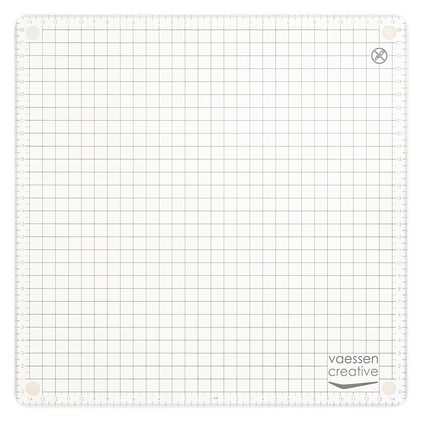 Vaessen creative • plateforme magnétique tout-en-un 30,5x30,5cm
