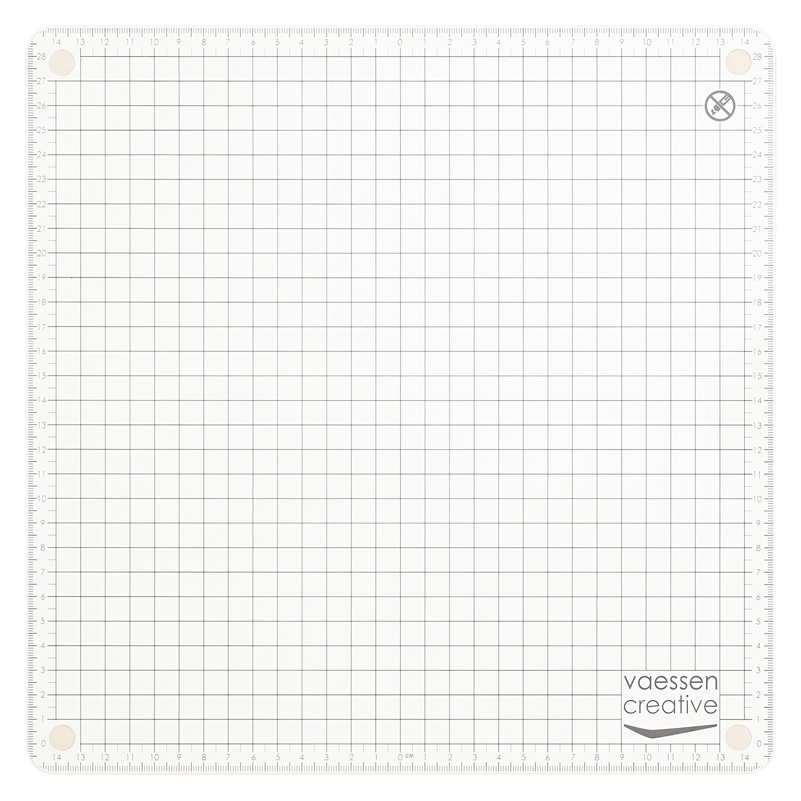 Vaessen creative • plateforme magnétique tout-en-un 30,5x30,5cm
