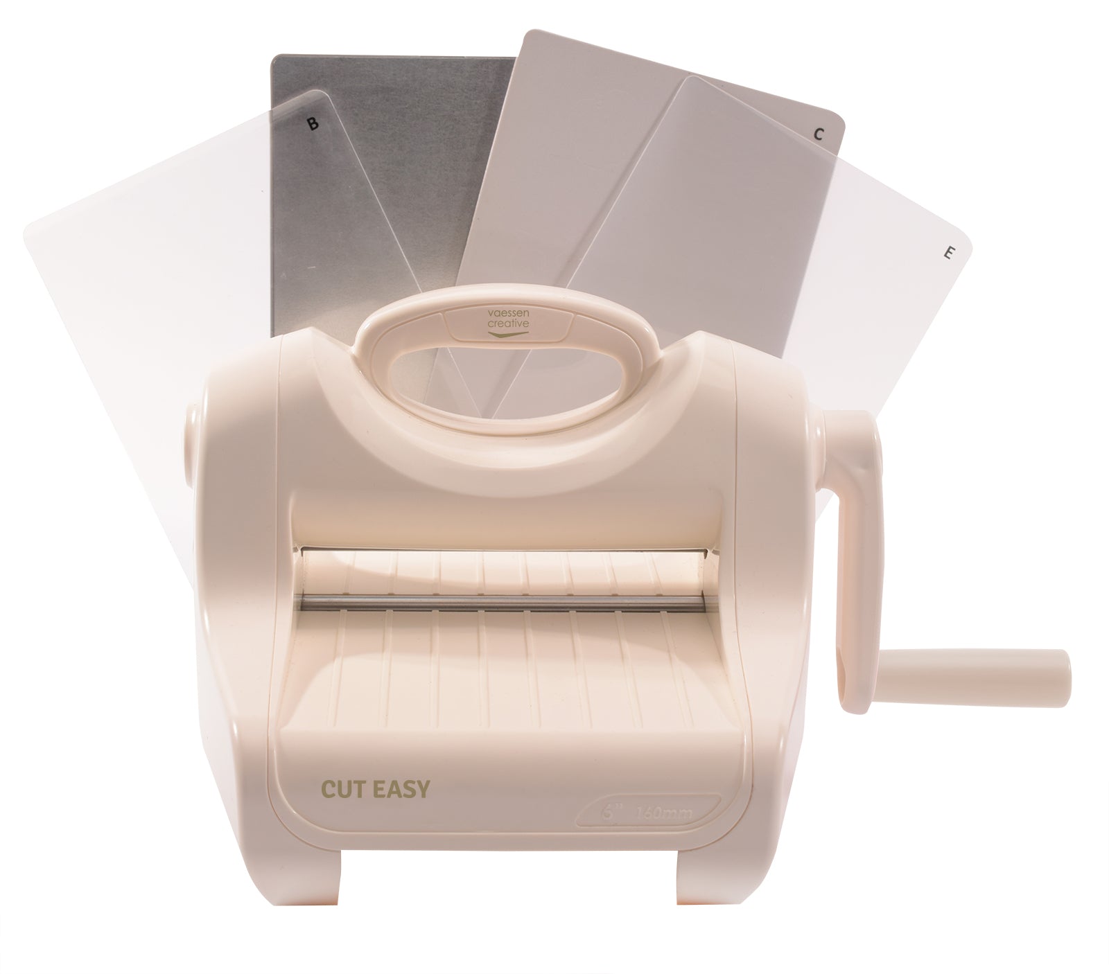 Vaessen creative • cut easy machine de découpe et de gaufrage a5 kit de démarrage