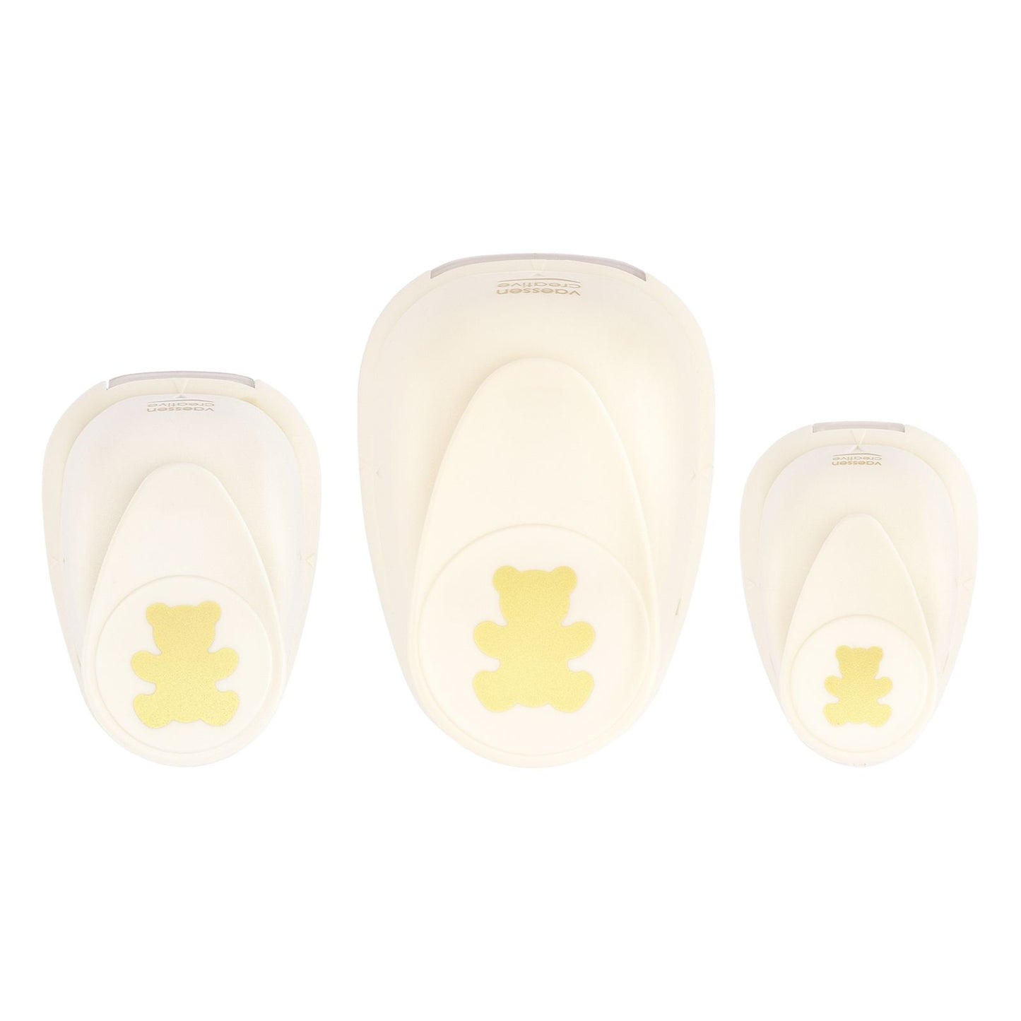 Vaessen creative • jeu de poinçons figurines ours 3 pcs.