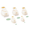 Vaessen creative • jeu de poinçons figurines ovales 5 pièces