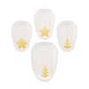 Vaessen creative • set de perforatrices figurines fleur et feuille 4 pcs.