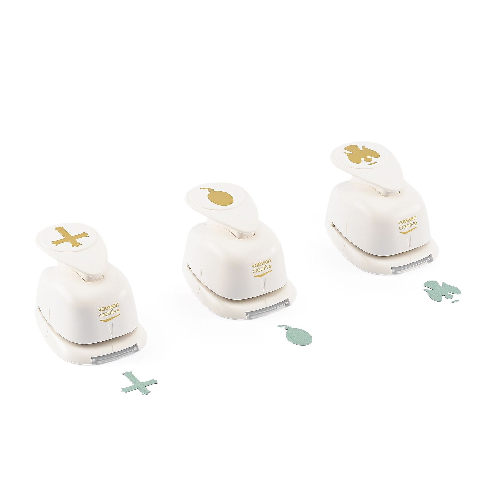 Vaessen creative • set de poinçons figurines communion moyen 3pcs
