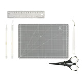 Vaessen creative • jeu d'outils de coupe hobby a5 6 pcs.