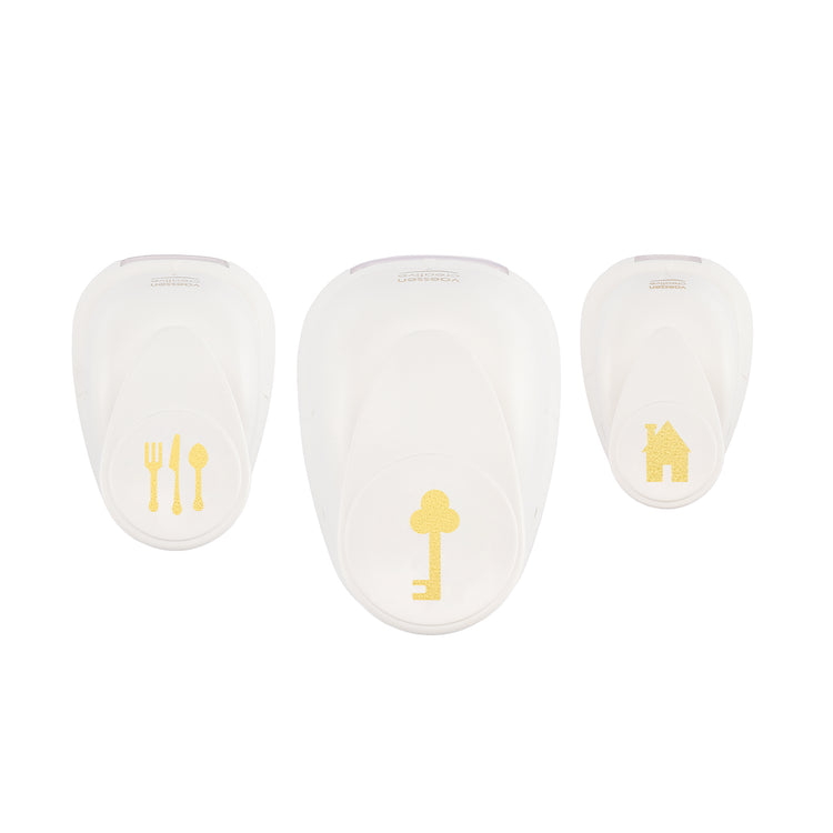 Vaessen creative • jeu de poinçons figurines new home 3 pcs.