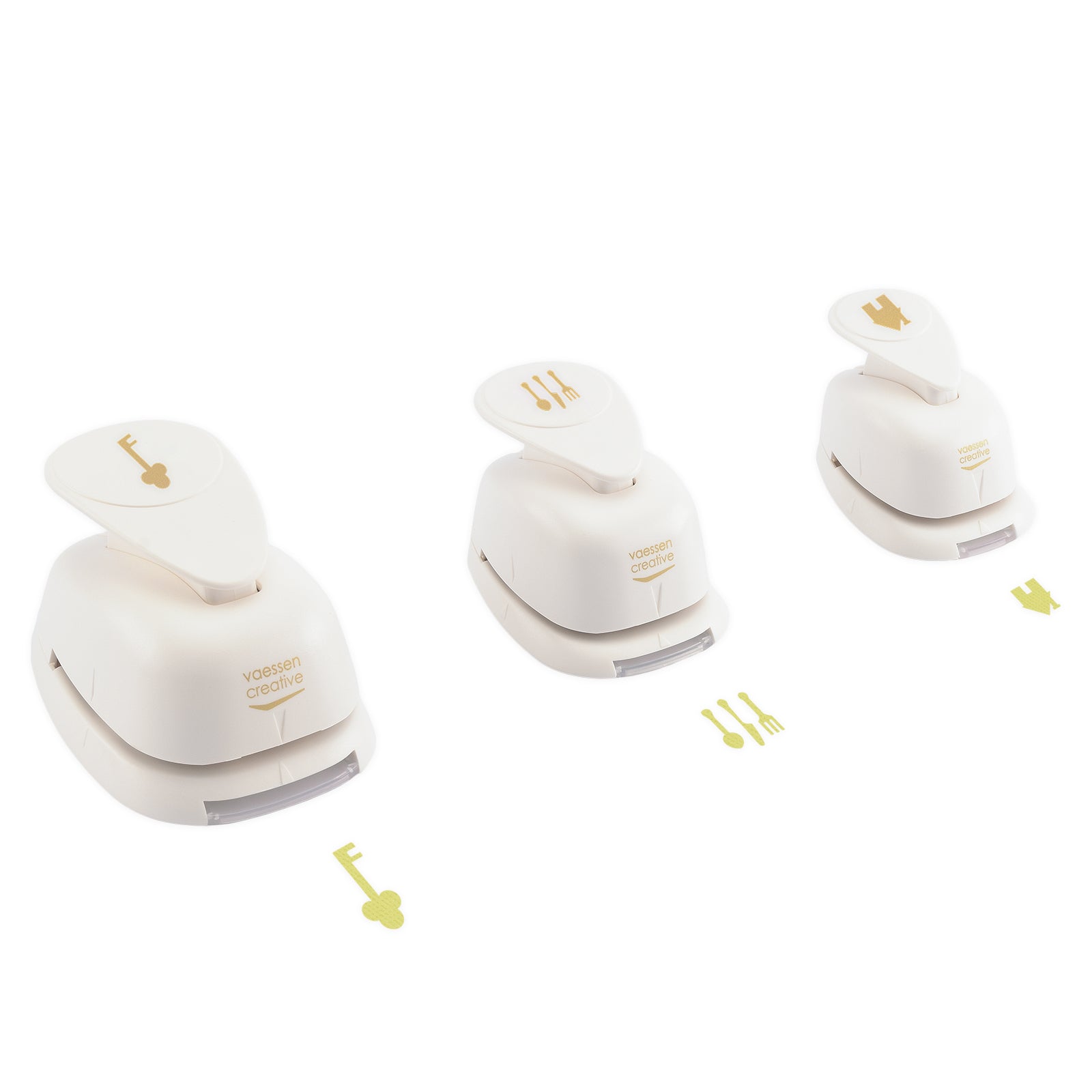 Vaessen creative • jeu de poinçons figurines new home 3 pcs.