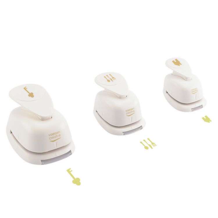 Vaessen creative • jeu de poinçons figurines new home 3 pcs.