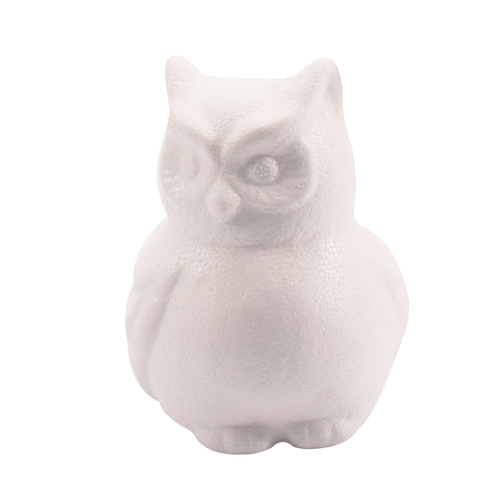 Vaessen creative • chouette en polystyrène 13cm