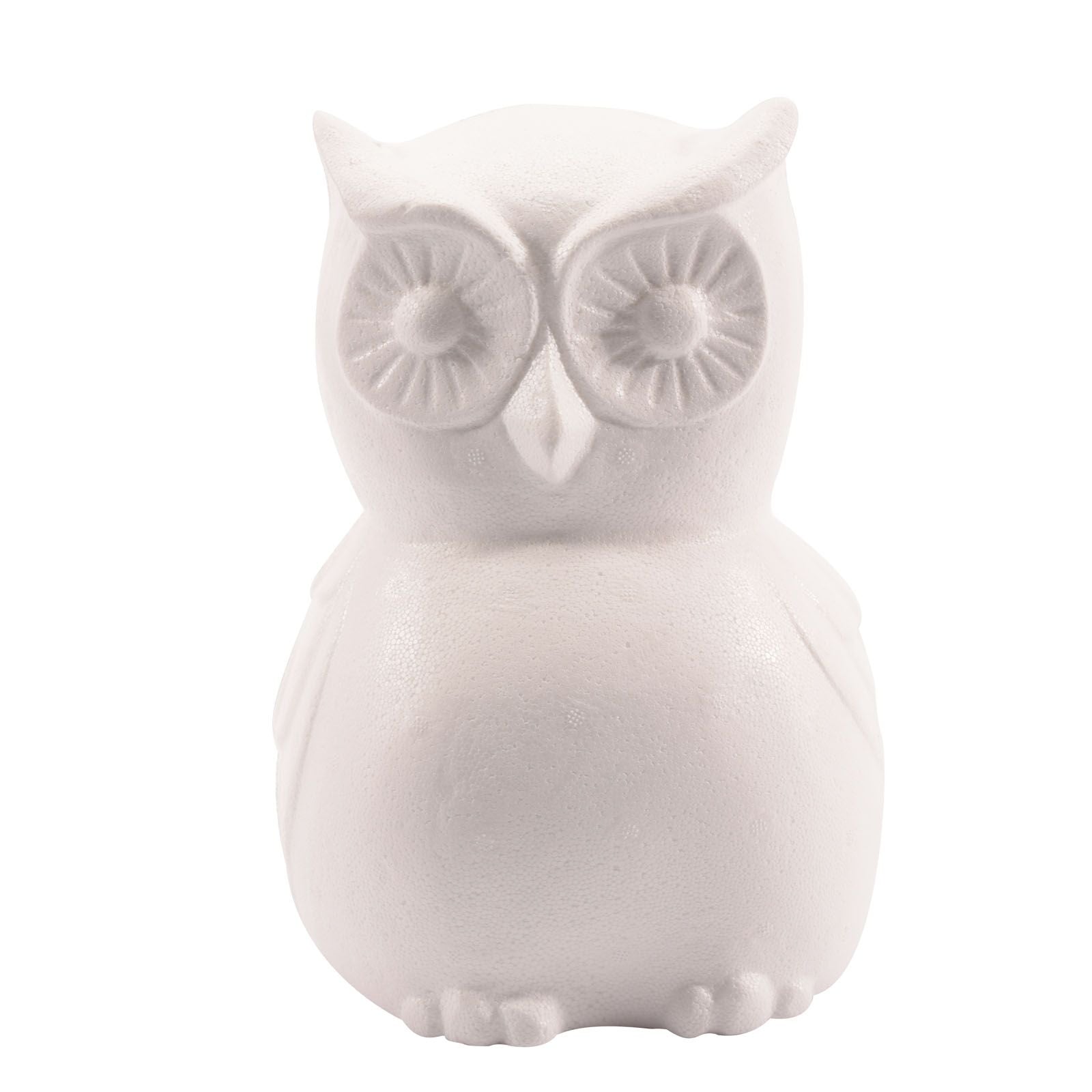 Vaessen creative • chouette en polystyrène 22cm
