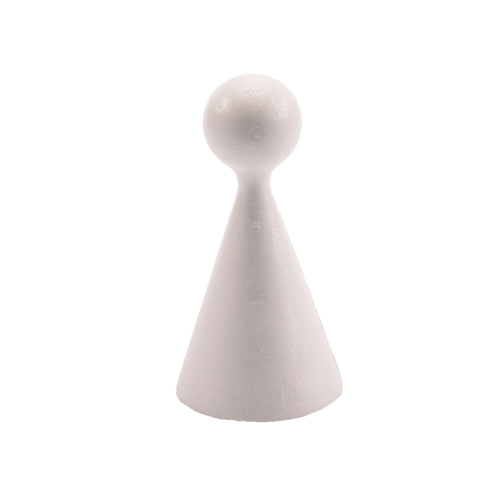 Vaessen creative • figurine cône en polystyrène 10cm