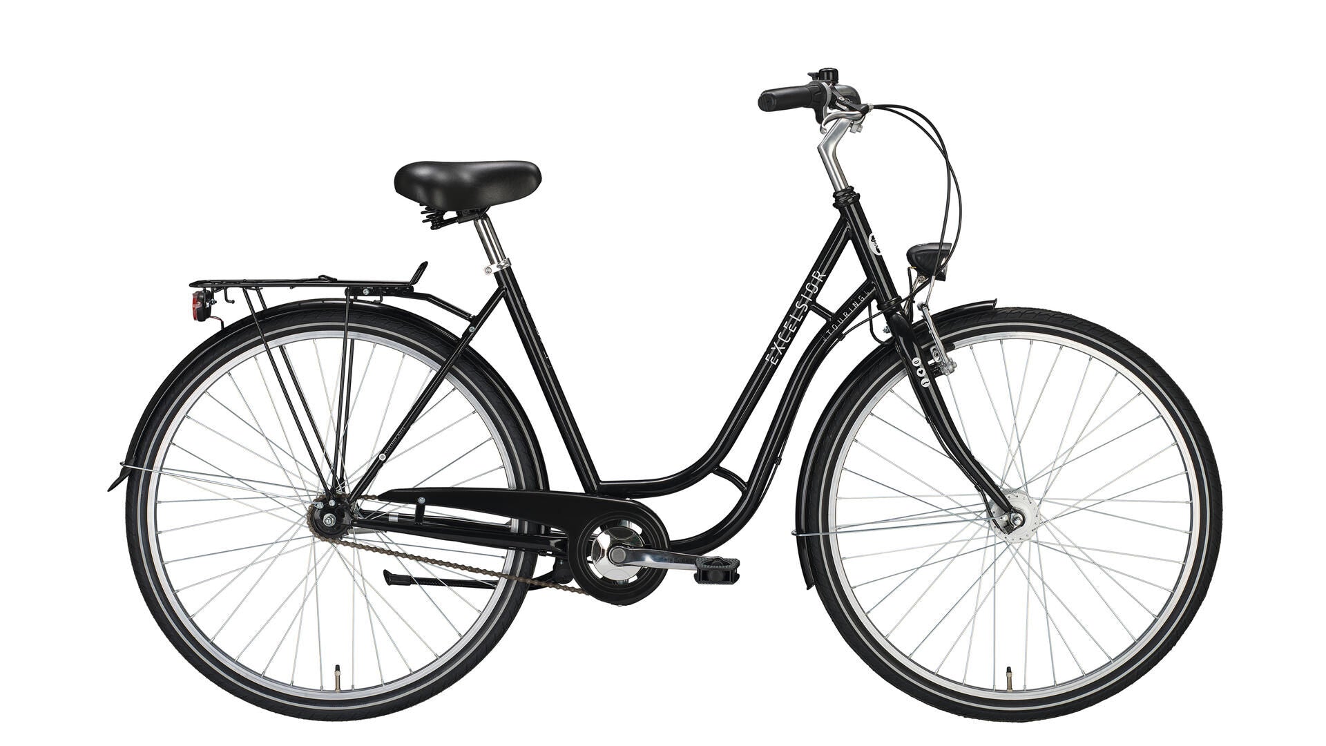 Excelsior city bike touring nd mod. 24 cyclotourisme nd 28 53 tour 3sp noir