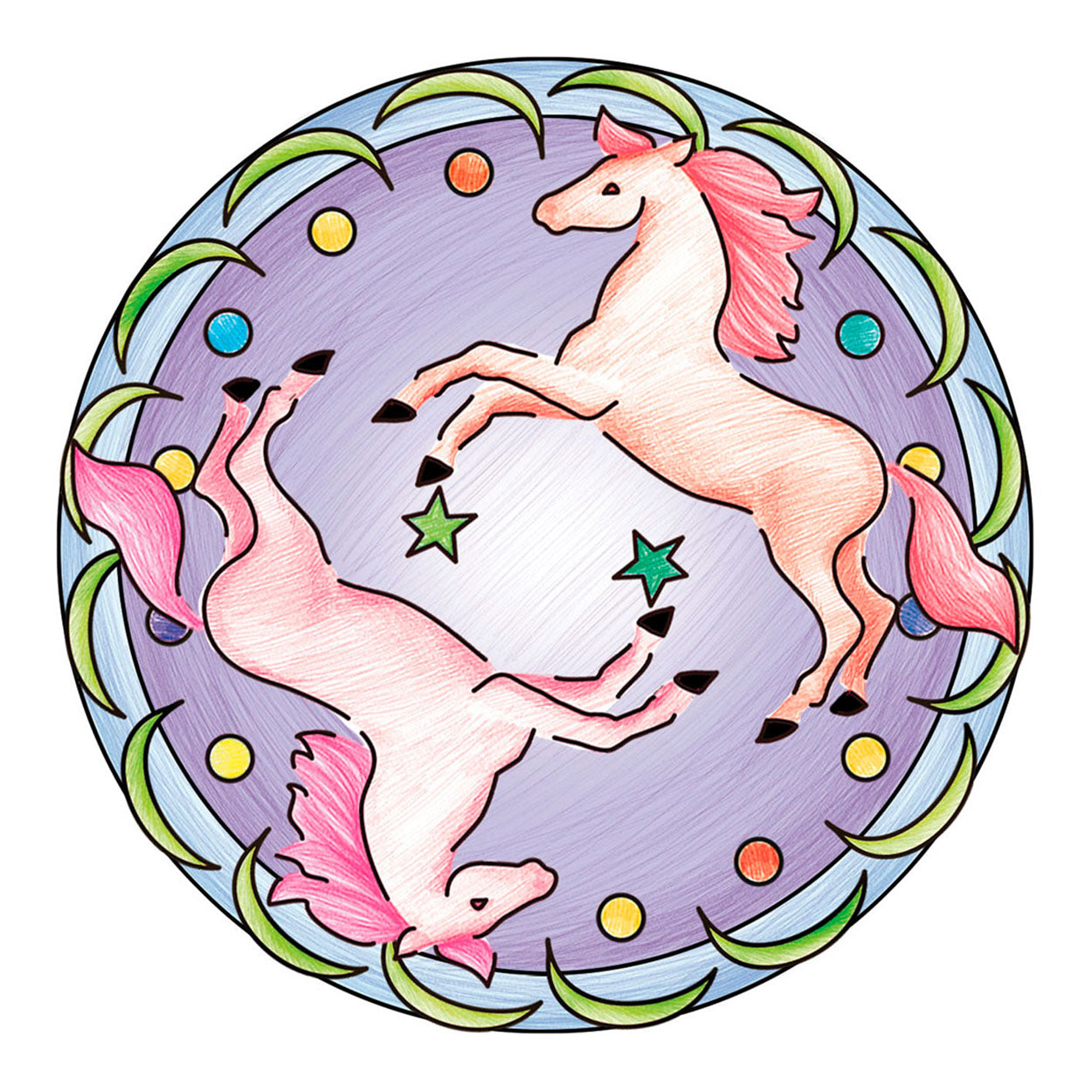 Mini Mandala Designer - Chevaux