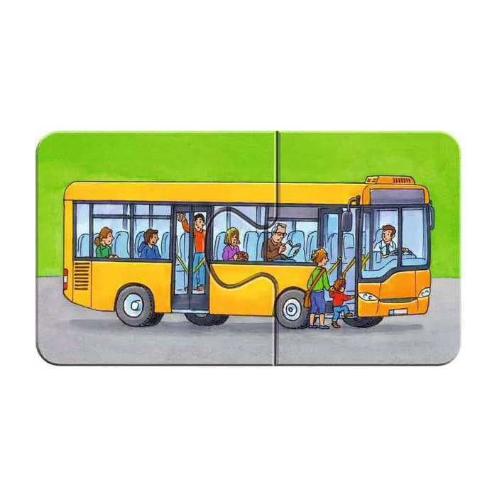 Ravensburger - Puzzle des véhicules spéciaux 9x2st.