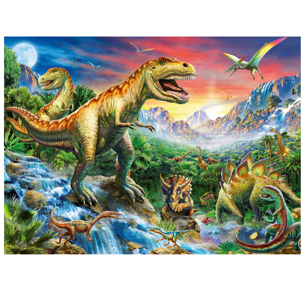 Ravensburger aux Dinosaures, 100e. Xxl