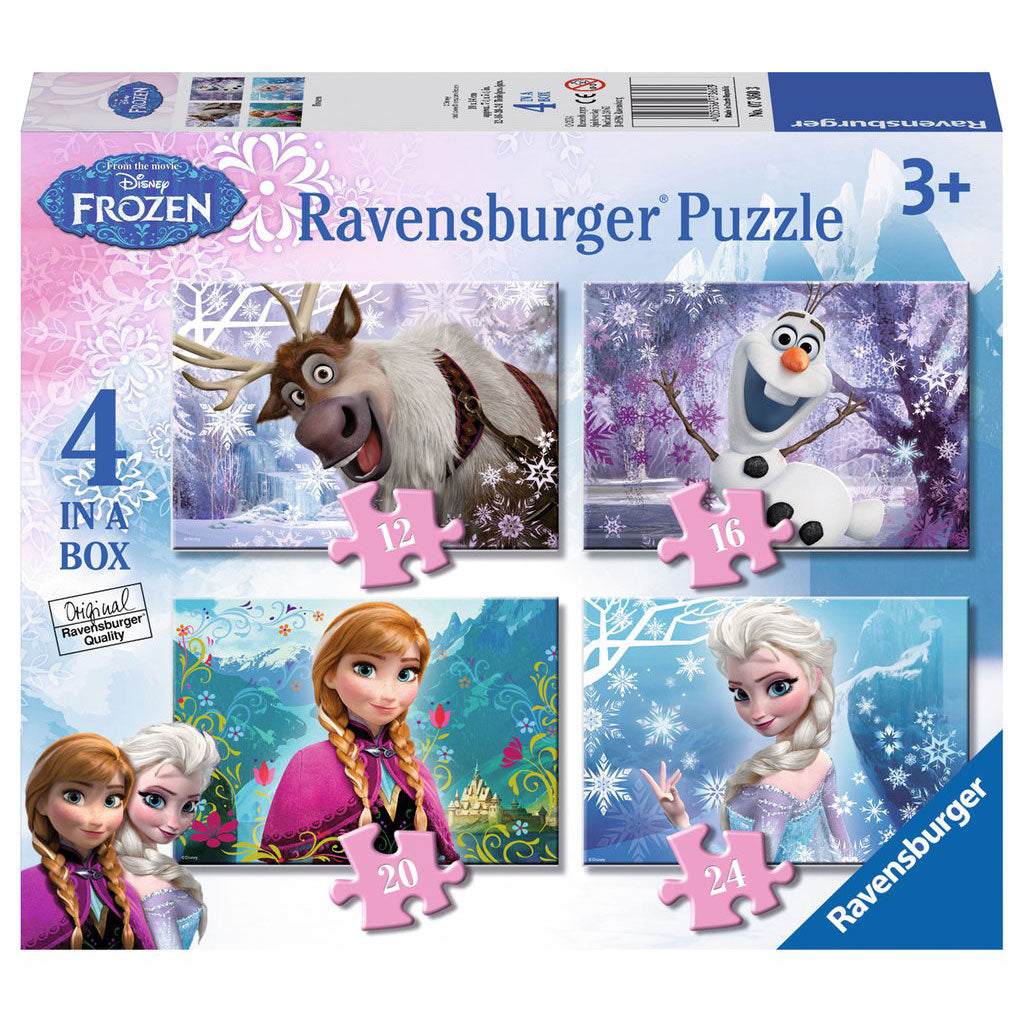 Ravensburger - Puzzle gelé - Frozen 4in1