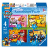 Ravensburger Puzzle Puppies sur la route, 4in1