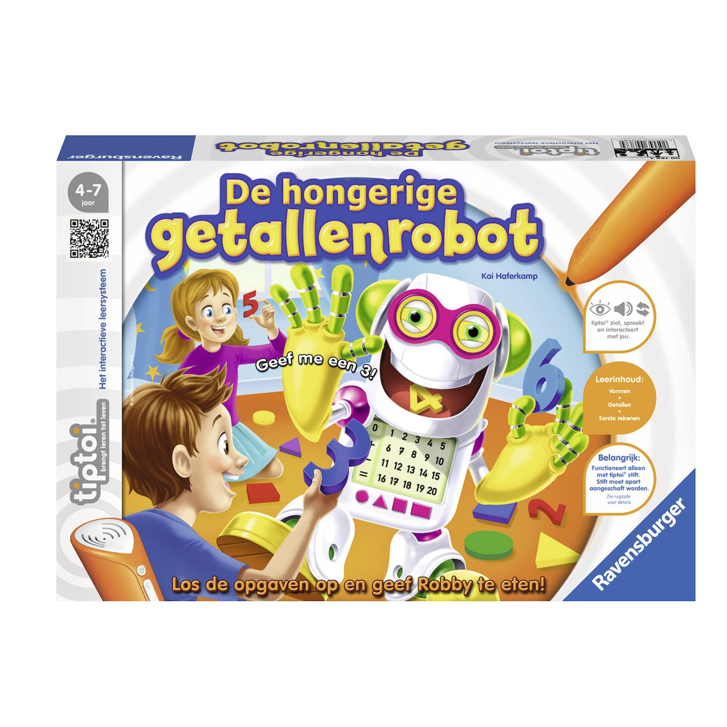 Ravensburger Tiptoi le robot de numéro affamé