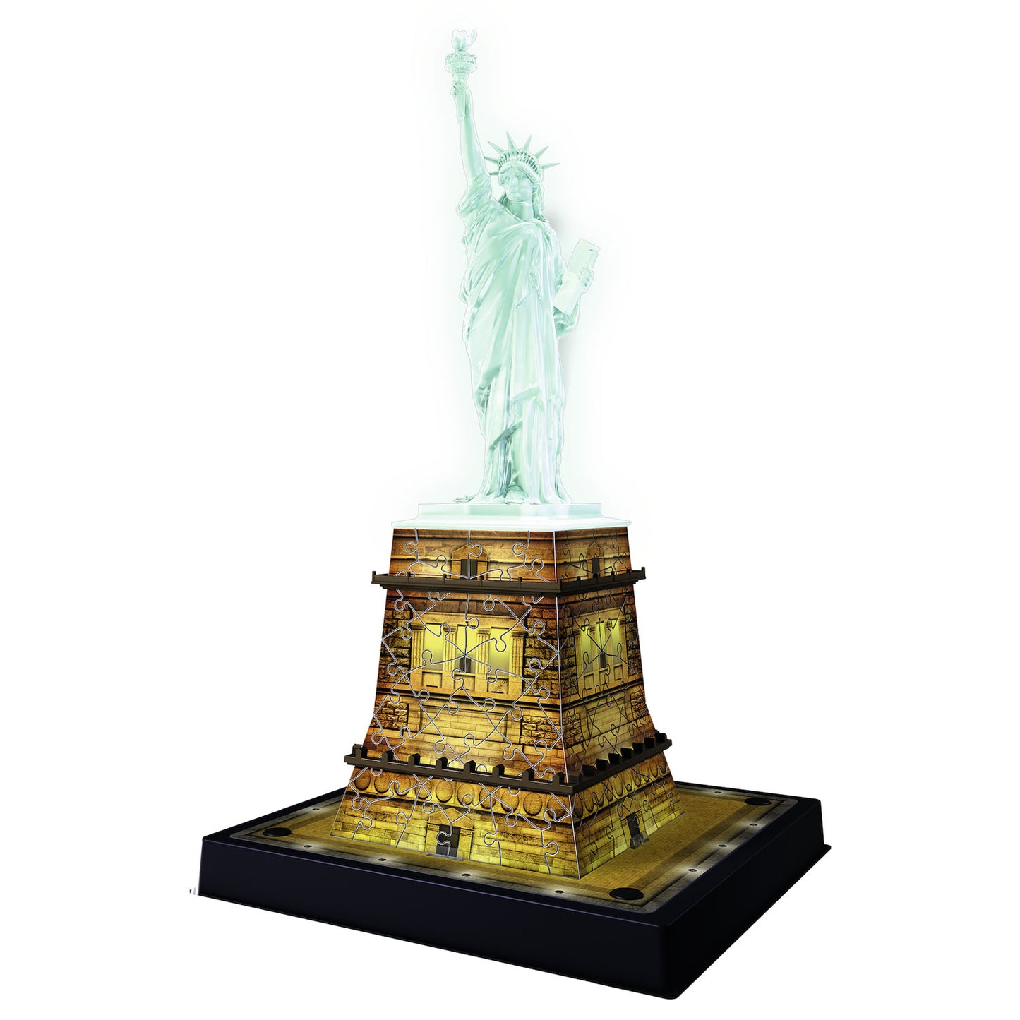 Ravensburger - Puzzle 3D - Édition de nuit de la Statue de la Liberté