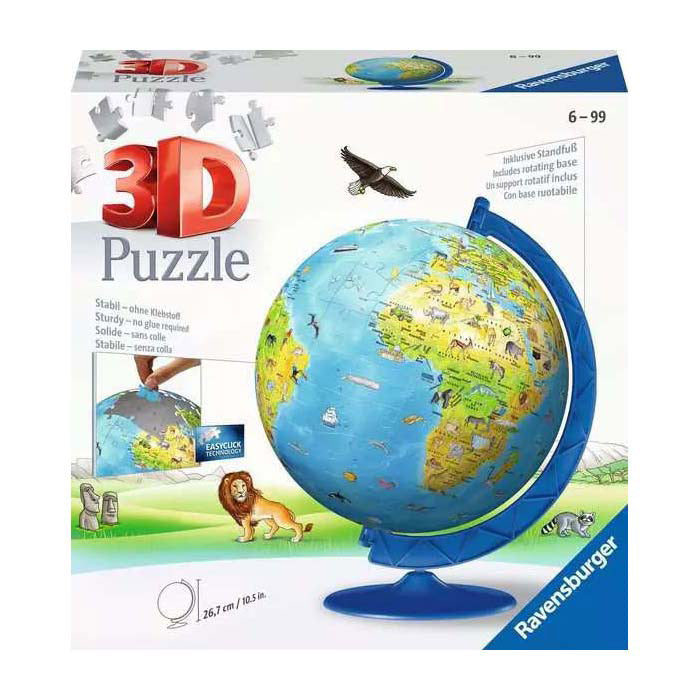 Ravensburger - xxl 3d Kindergrobe 180st.