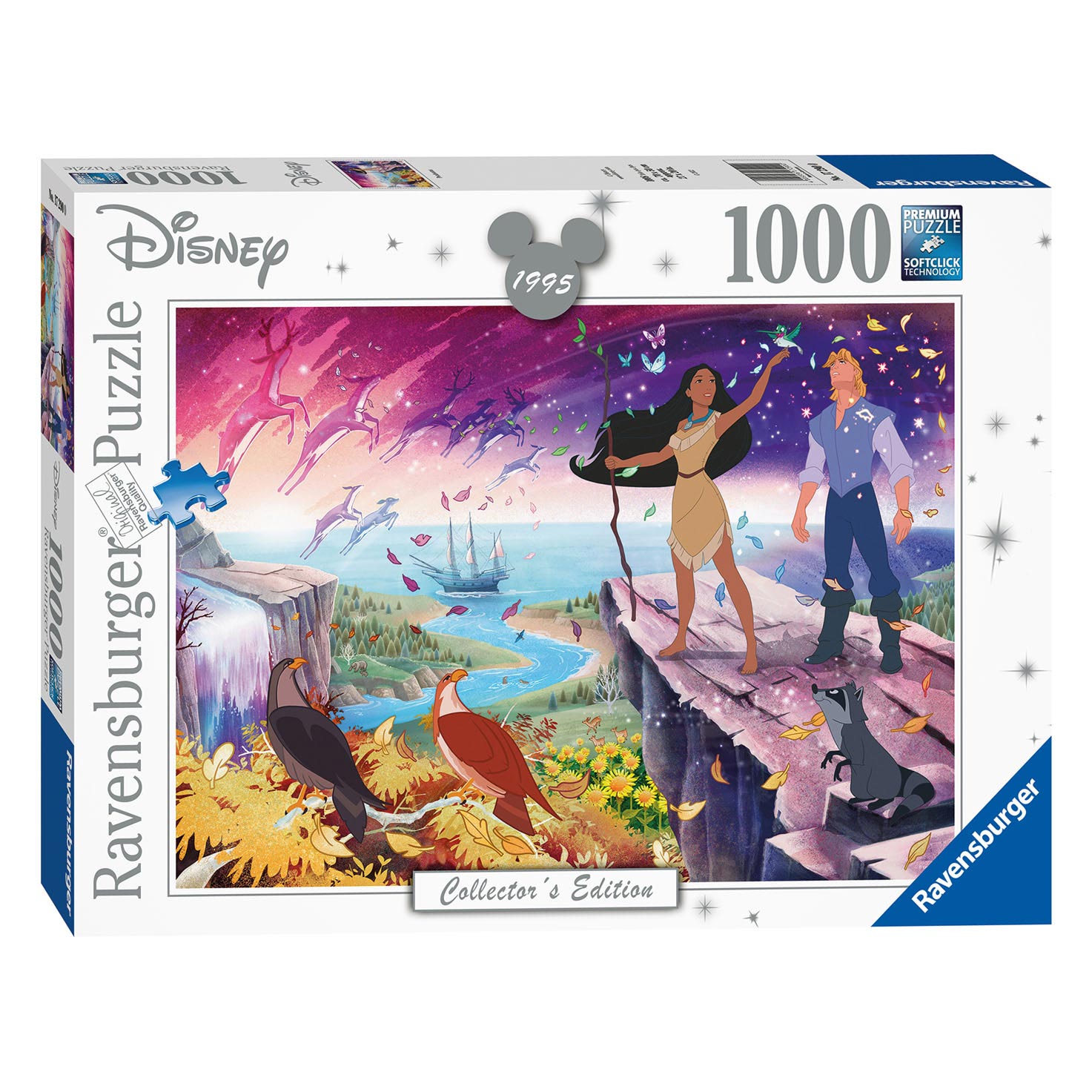 Puzzle de jambe Disney Pocahontas, 1000st.