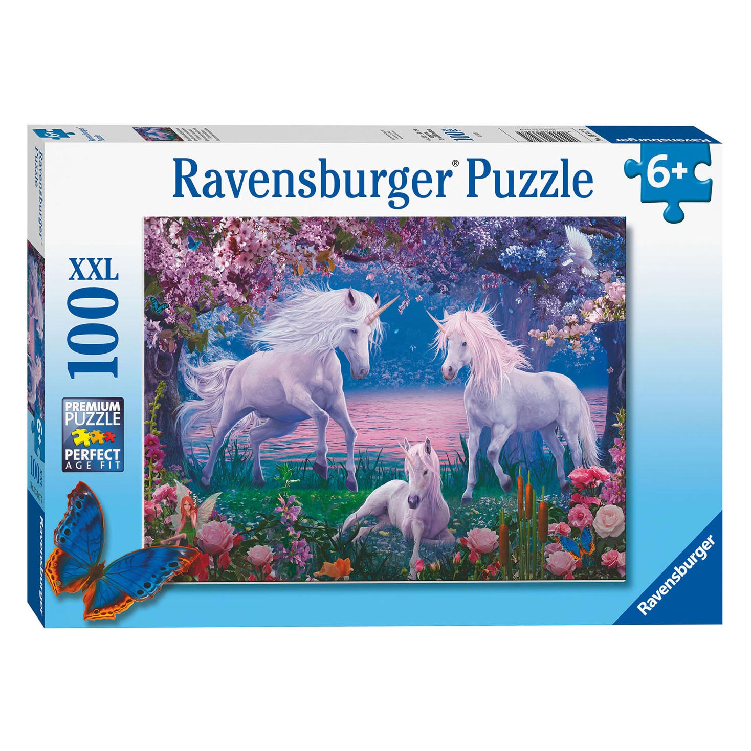 Ravensburger - Puzzle Enchanting Unicorns 100th. Xxl
