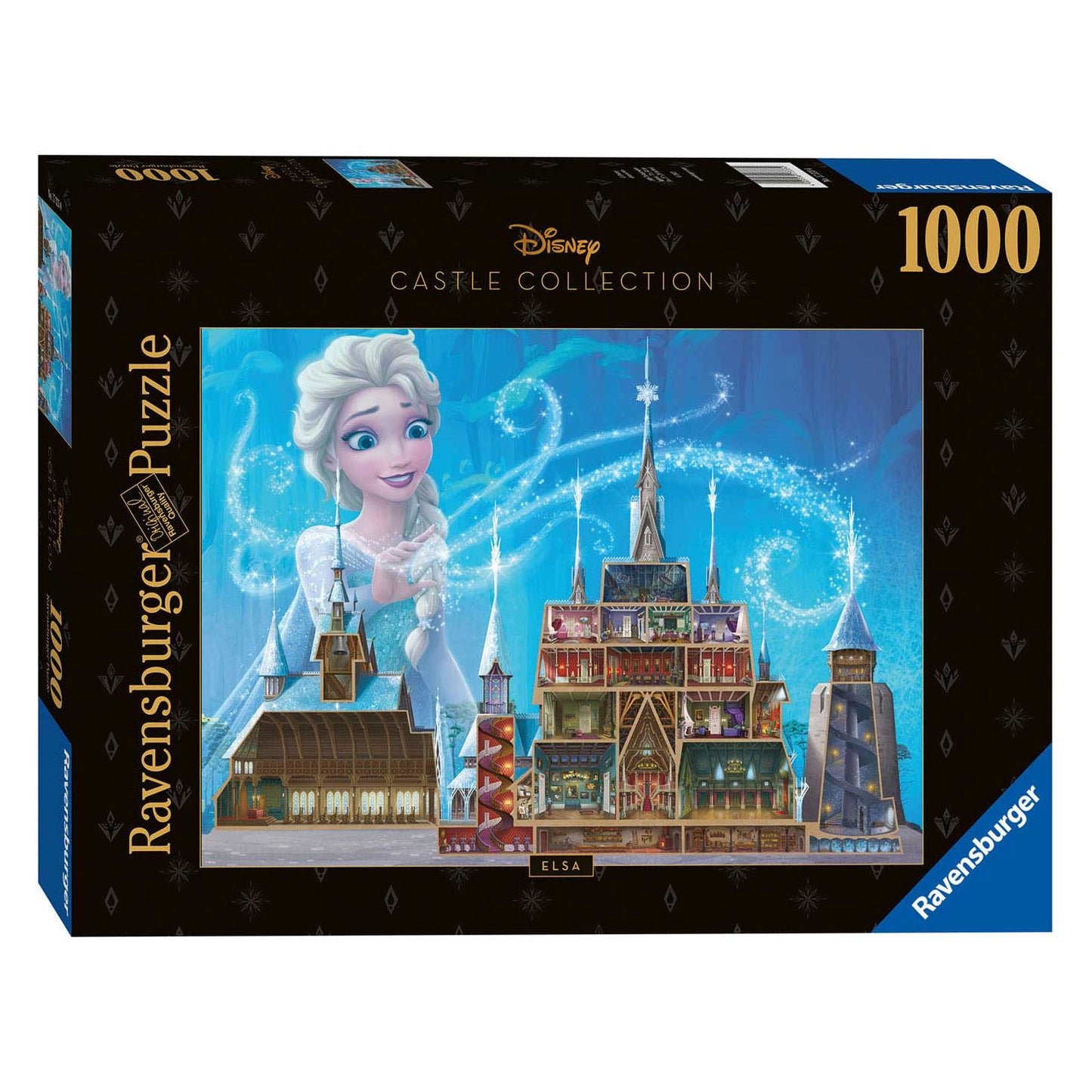 Ravensburger Puzzle Disney Castles - Elsa, 1000st.