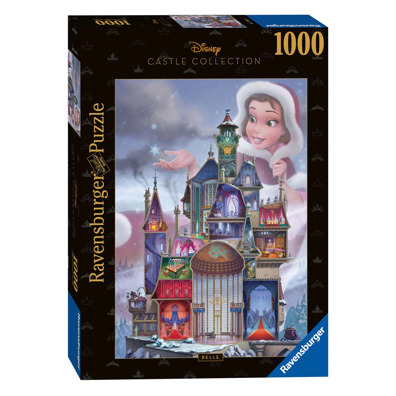 Ravensburger Puzzle Disney Castles - Belle, 1000st.