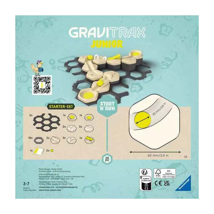 Ravensburger Gravitrax Junior Starter a mis mon début et à courir