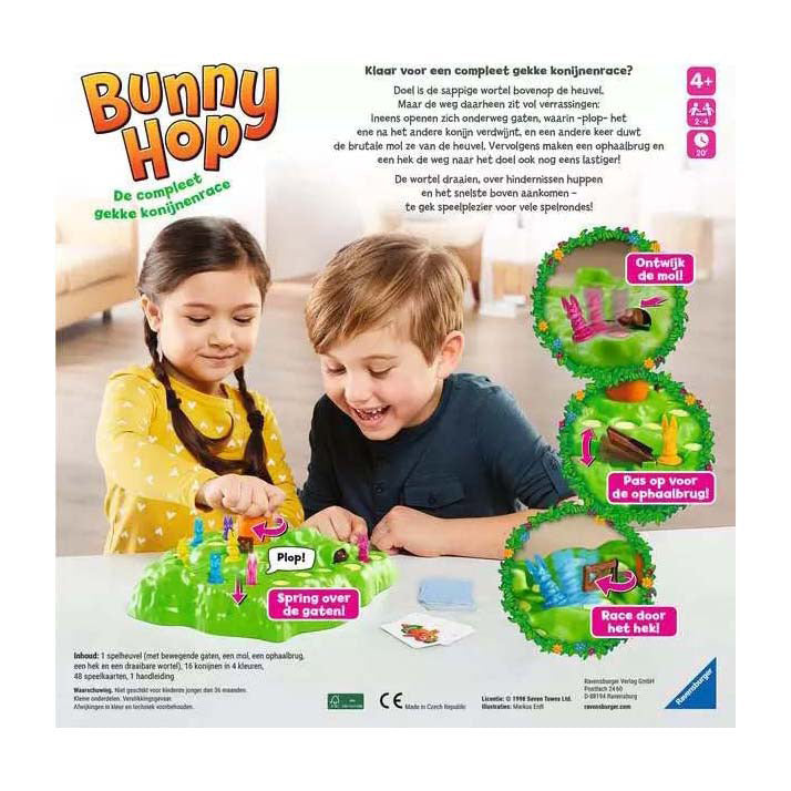 Jeu de société Ravensburger Bunny Hop