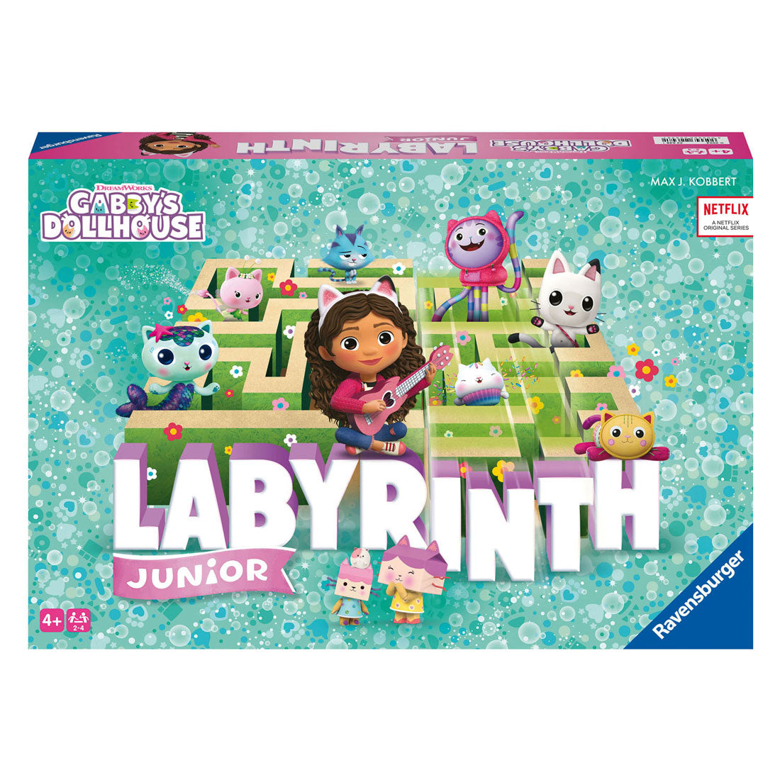 Jeu de société Ravensburger Gabby's Dollhouse Junior Laybrinth
