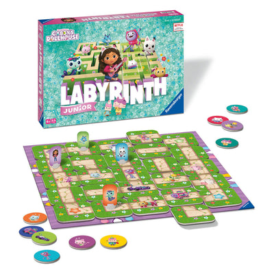 Jeu de société Ravensburger Gabby's Dollhouse Junior Laybrinth