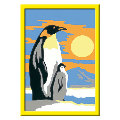 Ravensburger Creart Painting sur Number Penguin Family