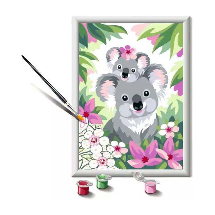 Ravensburger Creart peinture au numéro Koala Schatjes