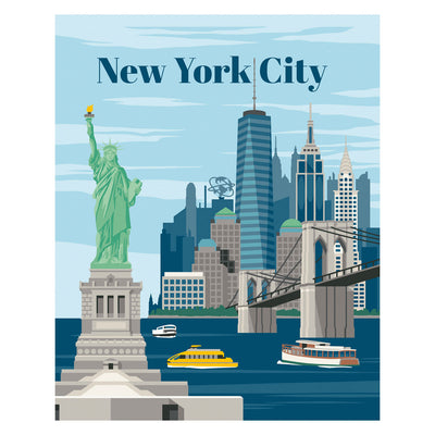 Ravensburger Creart Painting by Number Colorful York