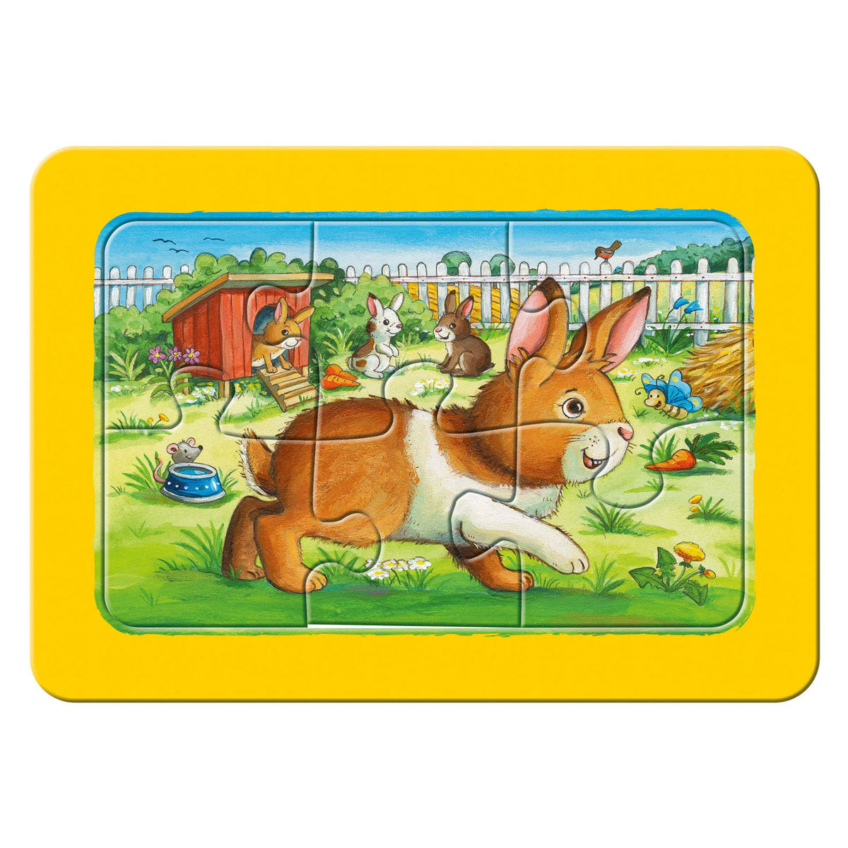 Ravensburger Jigsaw Puzz mes amis animaux, 3x6st.