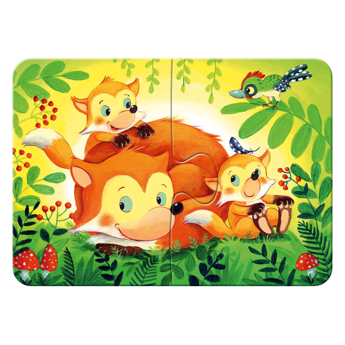 Ravensburger Puzzw Puzzle Small Animal Familles, 4in1